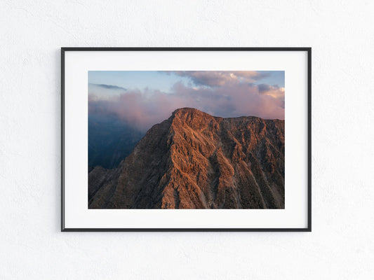 Felsgigant im Abendlicht