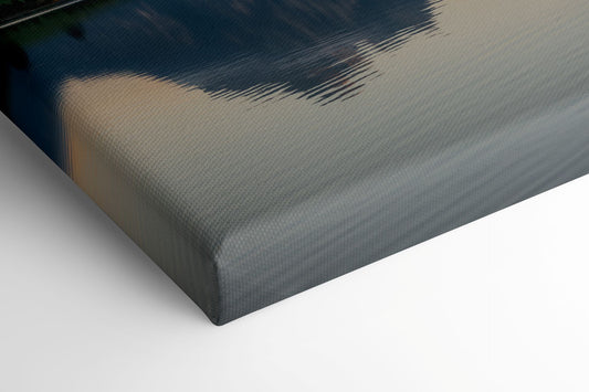 Magie der Alpenruhe - Leinwand