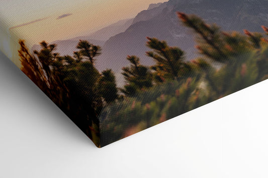 Stilles Land Quer - Leinwand