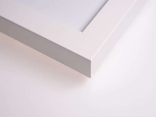 Massivholzrahmen weiß