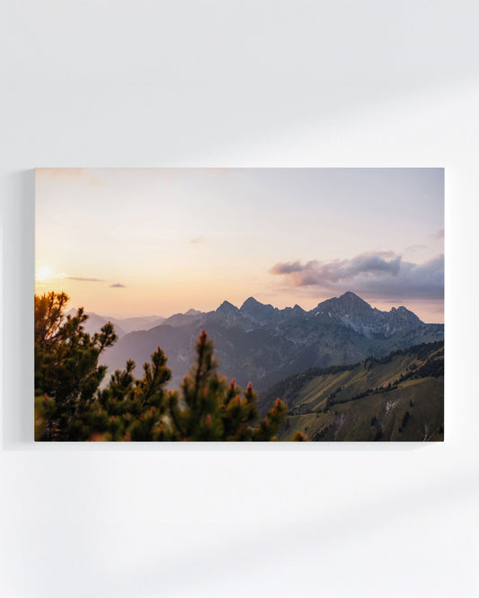 Stilles Land Quer - Leinwand