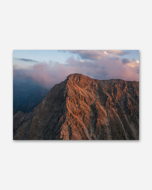 Felsgigant im Abendlicht