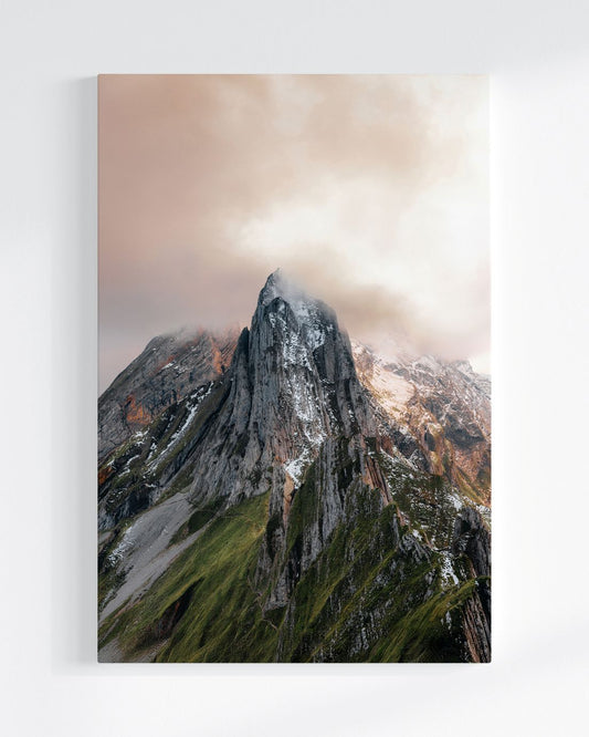 Spitze der Welt - Leinwand