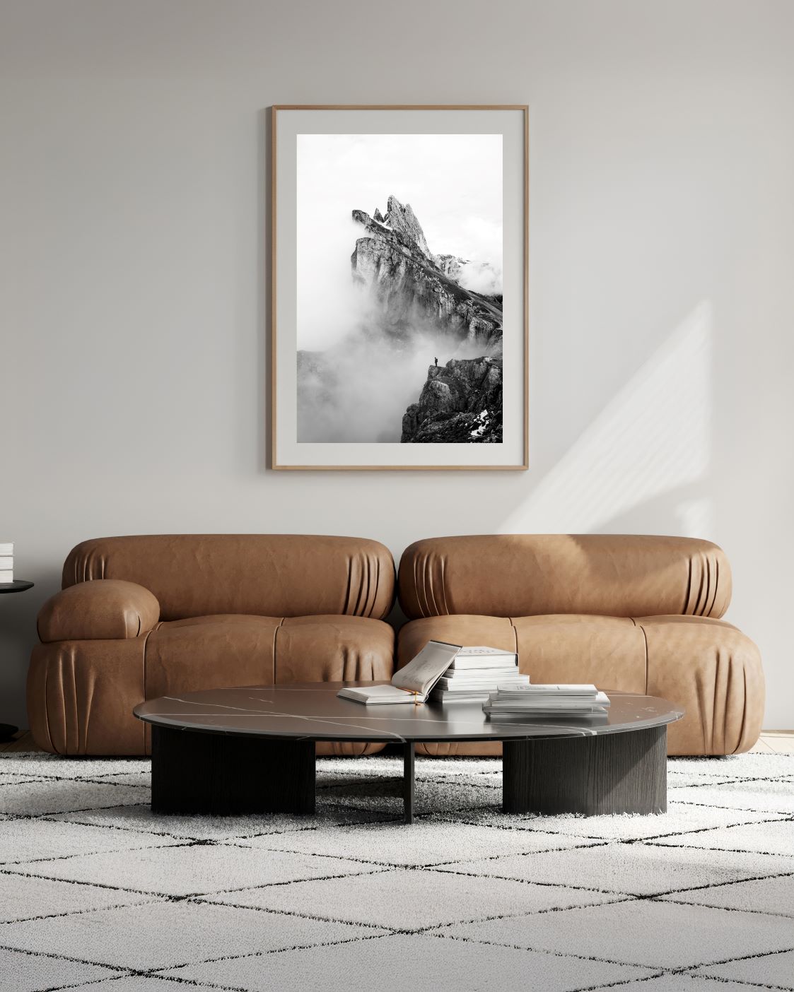 Zwischen Fels und Nebel