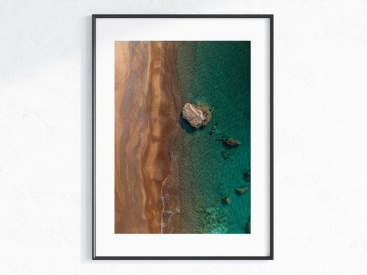 Fels in der Brandung