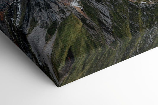 Spitze der Welt - Leinwand