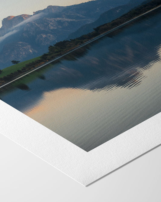 Magie der Alpenruhe - Kunstdruck