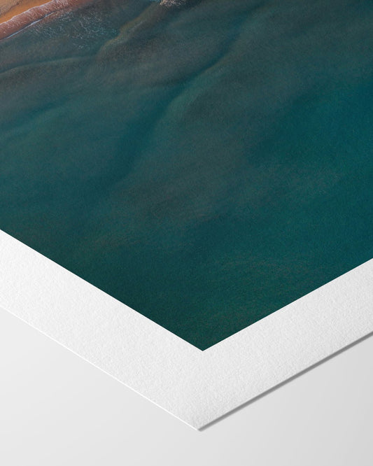 Strand und Meer - Kunstdruck