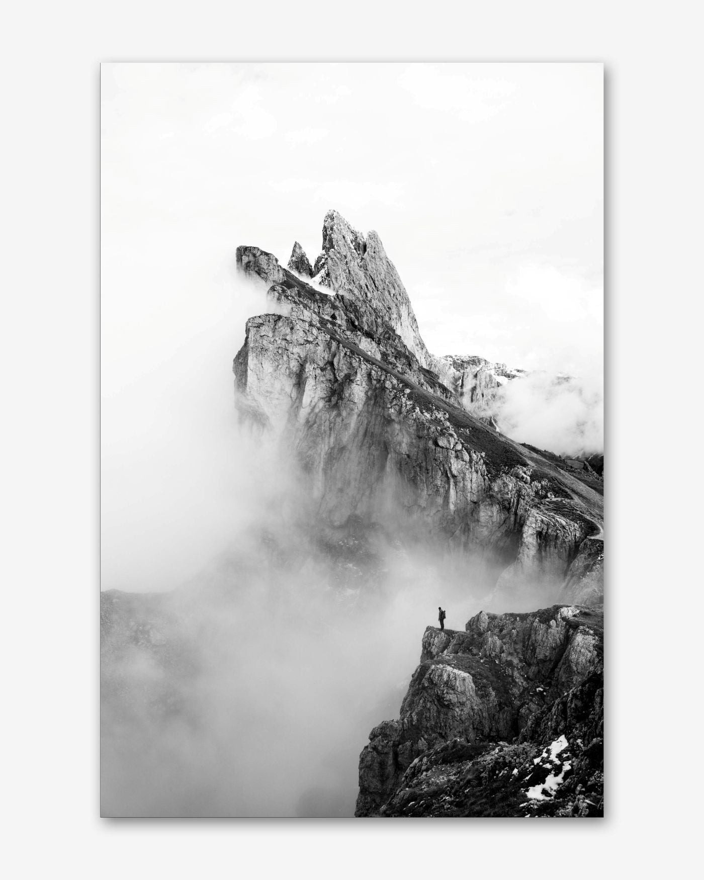 Zwischen Fels und Nebel