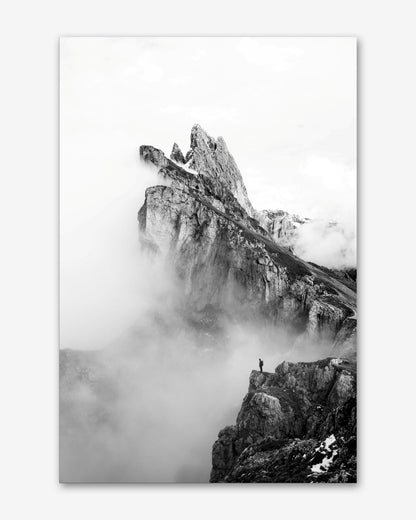 Zwischen Fels und Nebel