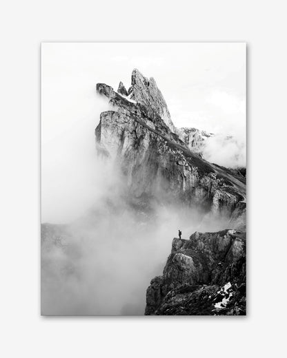 Zwischen Fels und Nebel