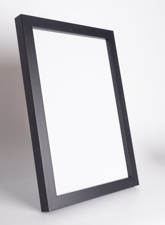 Massivholzrahmen schwarz