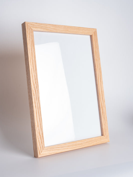 Massivholzrahmen Eiche unbehandelt